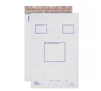 Blake Purely Packaging Lot de 100 pochettes en plastique pour étiquettes d'adresse/facture/d'expédition 255 x 350 mm