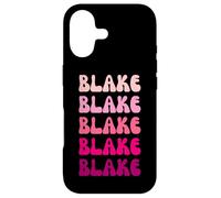 Blake Retro Stack Design Coque pour iPhone 17