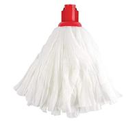 Blake & White Purely Smile Lot de 10 têtes de balai à franges en microfibre Rouge