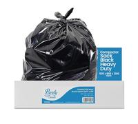 Blake & White Purely Smile PS3210 Lot de 100 sacs compacteurs Noir