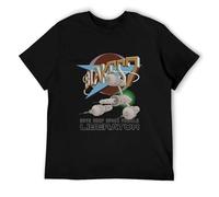 Blakes 7 Liberator and Logo Men T-Shirt Black