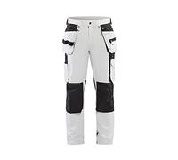Blaklader 10791645 Pantalons de peintre à 4 voies, blanc/gris foncé, taille C152