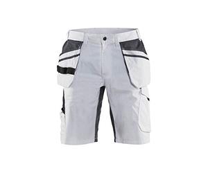 Blaklader 10991330 Pantalons de peintre avec extensibilité, blanc/gris foncé, taille C44