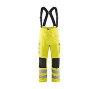 Blaklader 13022003 Pantalon de pluie haute visibilité de niveau 2, Jaune Hi Vis, taille XXL