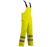 Cotte à bretelle de pluie haute-visibilité niveau 3 13862005 - Couleur et taille au choix