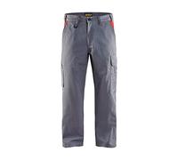 Blaklader 14041800 Pantalons pour l'industrie, Gris/rouge, taille C48