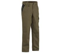 Blaklader 14041800 Pantalons pour l'industrie, Kaki/Noir, taille C54