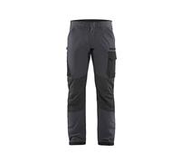 Blaklader 14221645 Pantalon 4-Way-Stretch Service, Gris moyen/noir, taille D108
