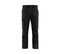 Blaklader 14441832 Pantalon Industrie Stretch, noir/rouge, taille D100