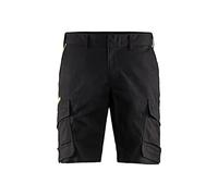Blaklader 14461832 Pantalon Industrie Stretch, Noir/jaune, taille C50