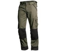Blaklader 14541835 Pantalons de jardin, Armée verte/noire, taille C44