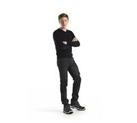 Pantalon maintenance denim stretch 2D Marine/Noir 14571147 - Taille au choix