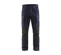 Blaklader 14591142 Service Pantalon Stretch, Bleu marine / Noir, taille D124