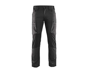 Blaklader 14591146 Service Pantalon Stretch, Gris foncé/ Noir, taille C44