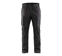 Blaklader 14591845 Service Pantalon Stretch, Gris foncé/ Noir, taille C46