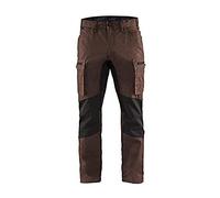 Blaklader 14591845 Service Pantalon Stretch, Marron/Noir, taille D88