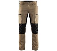 Blaklader 14591845 Service Pantalon Stretch, Pierre/Noir, taille C50
