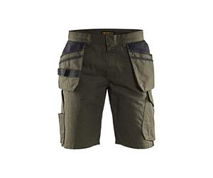 Blaklader 149413304599C44 Service Short avec poches à clous Vert olive foncé Taille C44