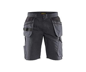 Blaklader 149413309699C44 Service Short avec poches à clous Gris/noir Taille C44