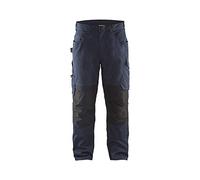 Blaklader 14951330 Shorts de service avec poches à ongles, Marine noire/Noir, taille D96