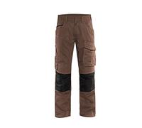 Blaklader 14951330 Shorts de service avec poches à ongles, Marron/Noir, taille D100