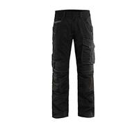Blaklader 14951330 Shorts de service avec poches à ongles, Noir/gris foncé, taille D120