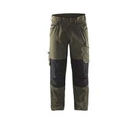 Blaklader 14951330 Shorts de service avec poches à ongles, Vert olive foncé, taille C60