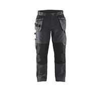 Blaklader 14961330 Shorts de service avec poches à ongles, Gris moyen/noir, taille C60