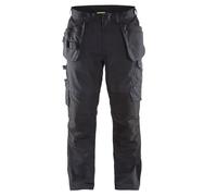 Blaklader 14961330 Shorts de service avec poches à ongles, Noir/gris foncé, taille C62