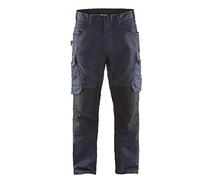 Blaklader 14971141 Pantalon de service en denim extensible, Bleu marine/Noir, taille D112