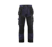 Blaklader 15001370 Pantalon d'artisan X1501, Bleu marine/BLACK, taille C50