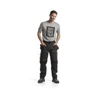 Pantalon X1500 coton Blåkläder 1500 Noir Blaklader - 150013809900C