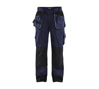 Blaklader 15031860 Pantalons, Bleu marine/Noir, taille D84
