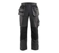 Blaklader 15251845 Pantalons légers d'artisan, Gris foncé/Noir, taille C148