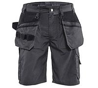 Blaklader 15261845 Short d'artisanat léger, Gris foncé/ Noir, taille C58
