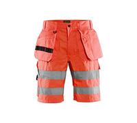Blaklader 15351811 Shorts haute visibilité, Haute visibilité rouge, taille C58