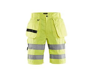 Blaklader 15351811 Shorts haute visibilité, Jaune, taille C50