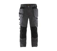Blaklader 15551860 Pantalon d'artisan, Gris foncé/Noir, taille D88