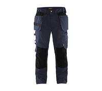 Blaklader 15551860 Pantalon d'artisan, Marine noire/Noir, taille C48