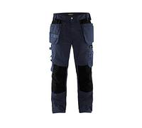 Blaklader 15551860 Pantalon d'artisan, Marine noire/Noir, taille C50
