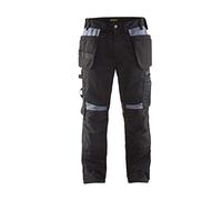 Blaklader 15551860 Pantalon d'artisan, Noir/Gris, taille D124