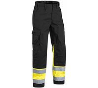 Blaklader 15641811 Pantalon haute visibilité, Noir/jaune, taille C58