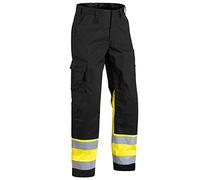 Blaklader 15641811 Pantalon haute visibilité, Noir/jaune, taille D108