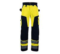 Blaklader 15661811 Haute Vis Arbeitshose Ohne Nageltaschen, jaune/ noir, taille D128