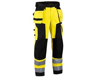 Blaklader 15681811 Travailleur manuel de haute visibilité Arbeitshose, jaune/noir, taille C64