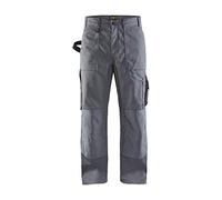 Blaklader 15701860 Pantalon artisanal sans poche à clous, Gris, taille C46