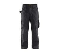 Blaklader 15701860 Pantalon artisanal sans poche à clous, Noir, taille C150