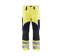 Blaklader 15881512 Pantalons multiformes inhérents, Jaune/Marine, Taille C50