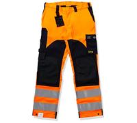Blaklader 15881513 Pantalons multiformes inhérents, Orange/Bleu marine, taille C56
