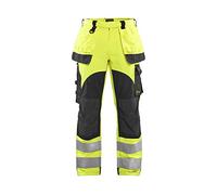 Blaklader 15891512 Pantalons multiformes inhérents, Jaune/Marine, taille C56